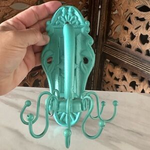 Victorian Style Metal Wall Revolving Hook / Hanger for Jewelry / Scarves / Belts